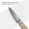 Qulajoy Nakiri Knife 6.9 Inch, Professional Vegetable Knife Japanese Kitchen Knives 67-Layers Damascus Chef Knife, Cooking Knife For Home Outdoor With